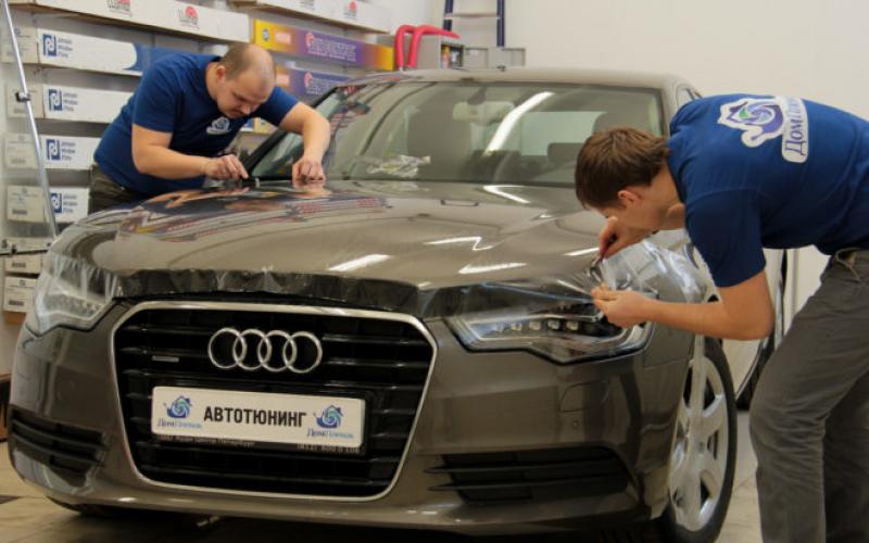Как обтянуть автомобиль пленкой?